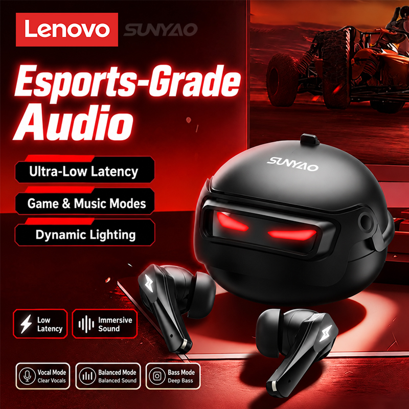 Headphones Wireless - Fone de ouvido para jogos Lenovo