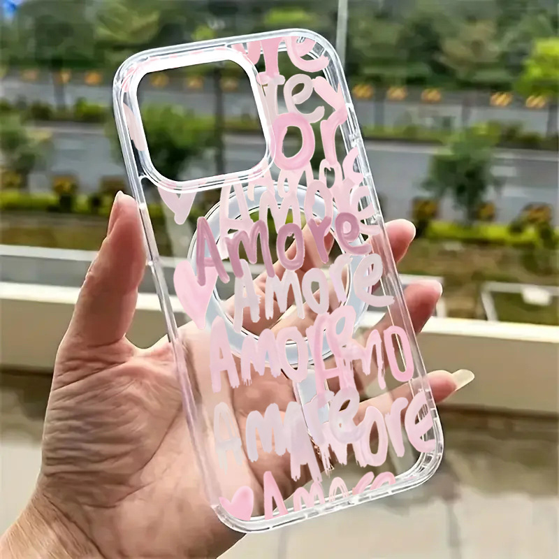 Wireless Charger - Capa de Telefone Amore-Love Romântica com