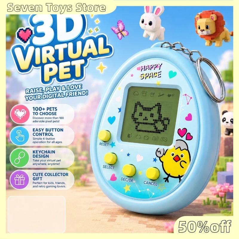 Electronics Gadgets For Gift - Brinquedo Interativo 3D Virtual de Estimação