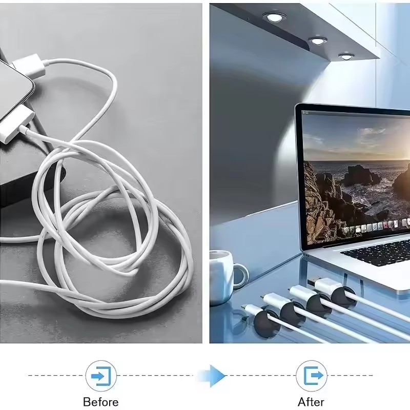 5/50 unidades – Mini organizad - Cable Organizer avaliação e preço