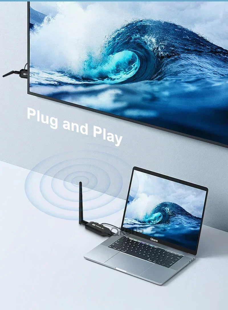 Transmissor de vídeo hdmi sem  - Hdmi Adapter avaliação e preço