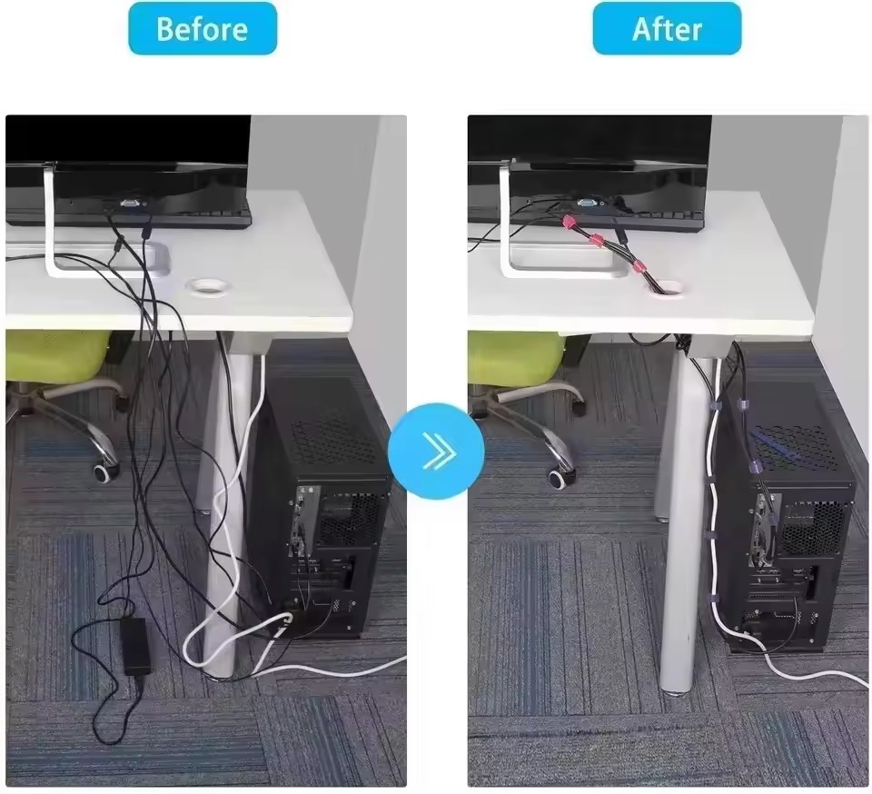 100 unidades de abraçadeiras o - Cable Organizer avaliação e preço
