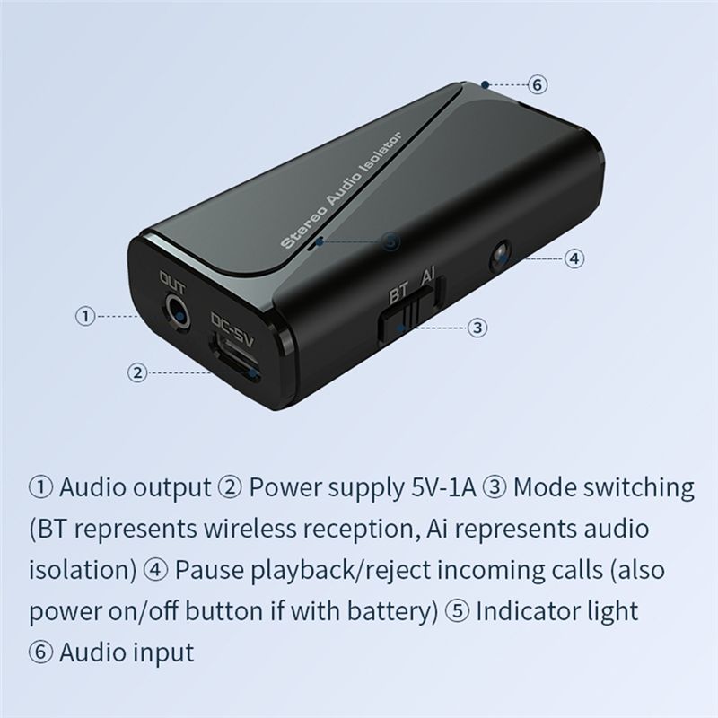 Receptor de Áudio Bluetooth 5. - Bluetooth Speaker avaliação e preço