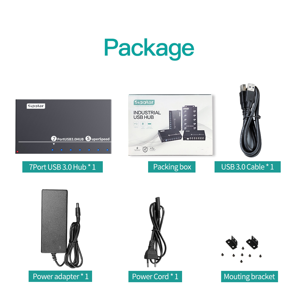 Hub Industrial Metálico A173 c - Usb Hub avaliação e preço