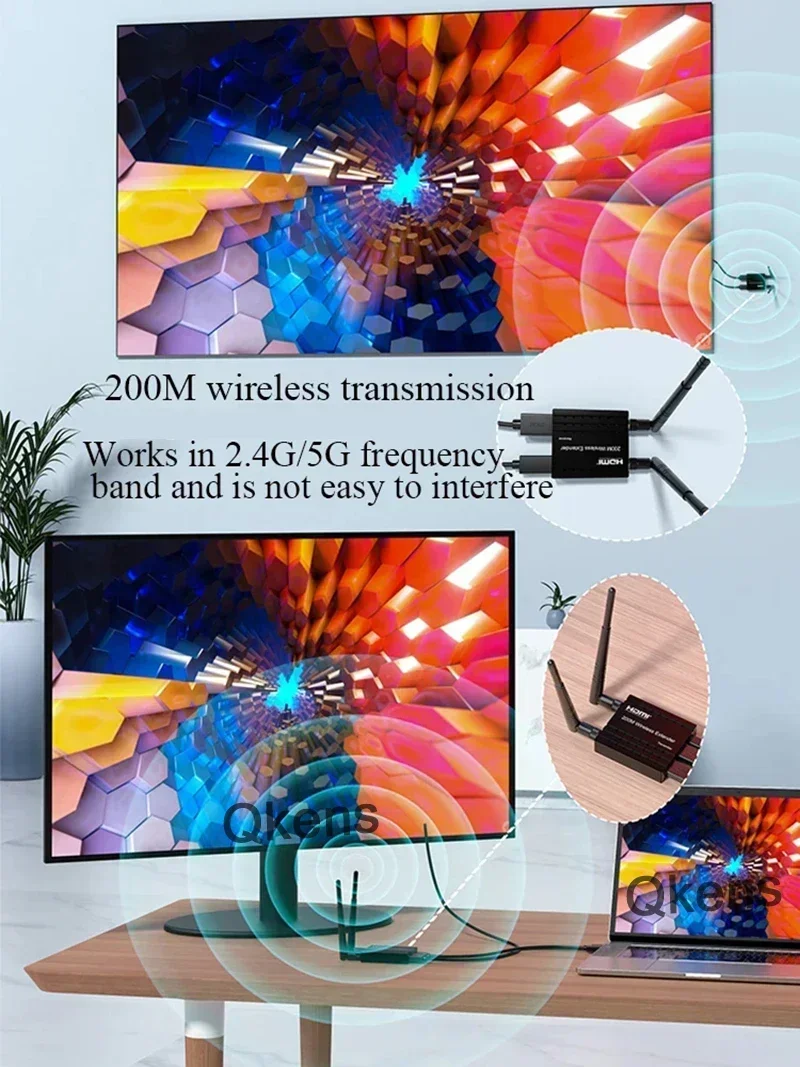Extensor HDMI Sem Fio Transmis - Hdmi Adapter avaliação e preço