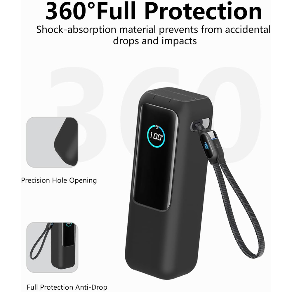 Capa 3 em 1 + Película Hidroge - Power Bank avaliação e preço