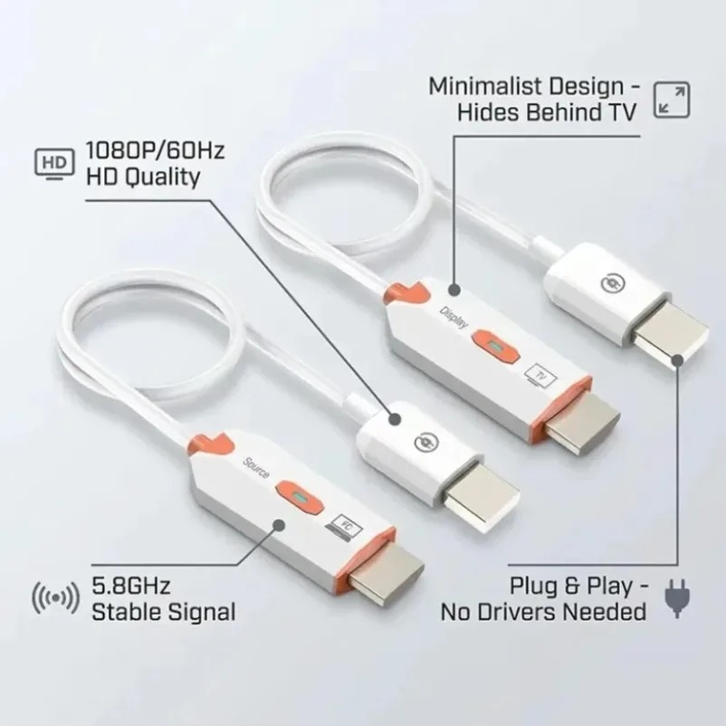 Extensor HDMI sem fio 1080P 30 - Hdmi Adapter avaliação e preço