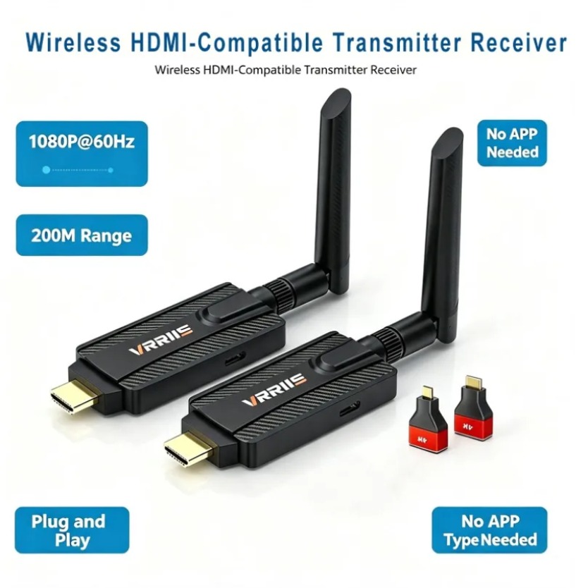Transmissor e Receptor de Víde - Hdmi Adapter avaliação e preço